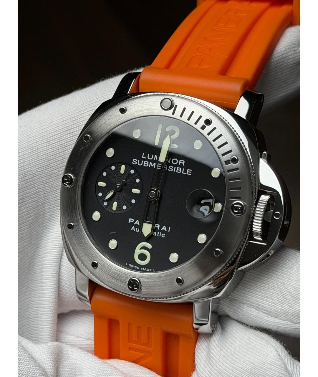 PANERAI Черные часы, фото 10