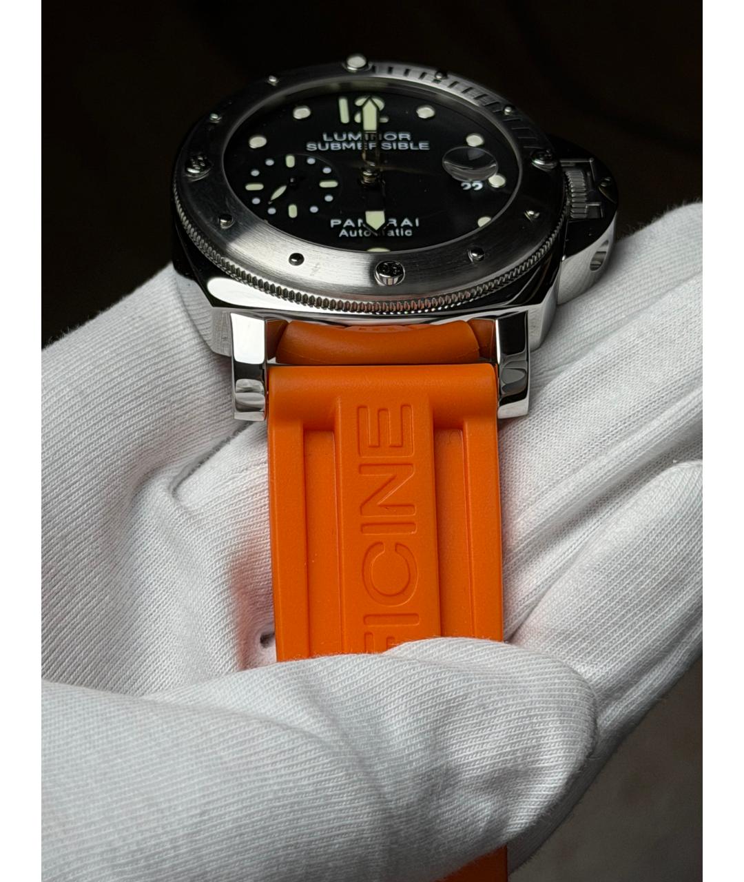 PANERAI Черные часы, фото 5