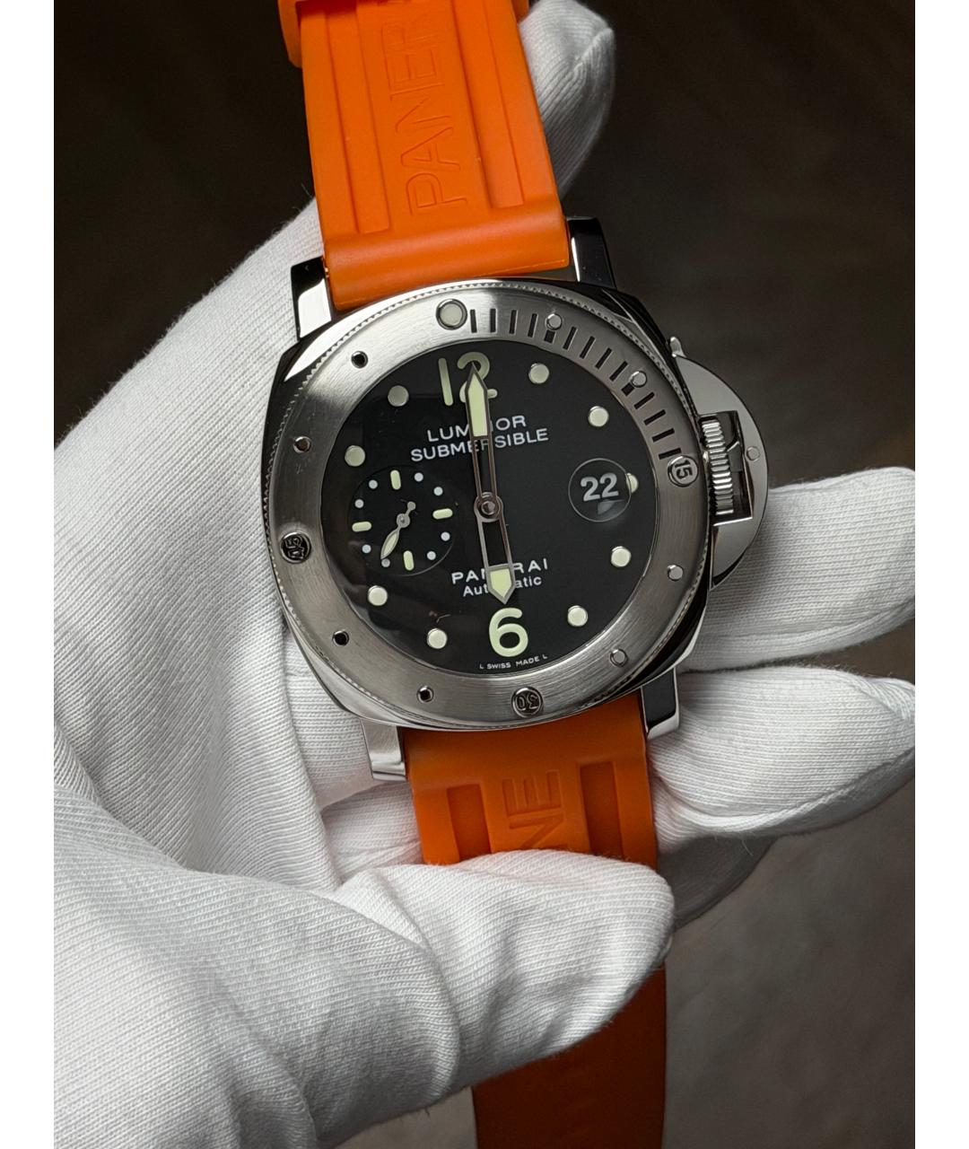 PANERAI Черные часы, фото 2