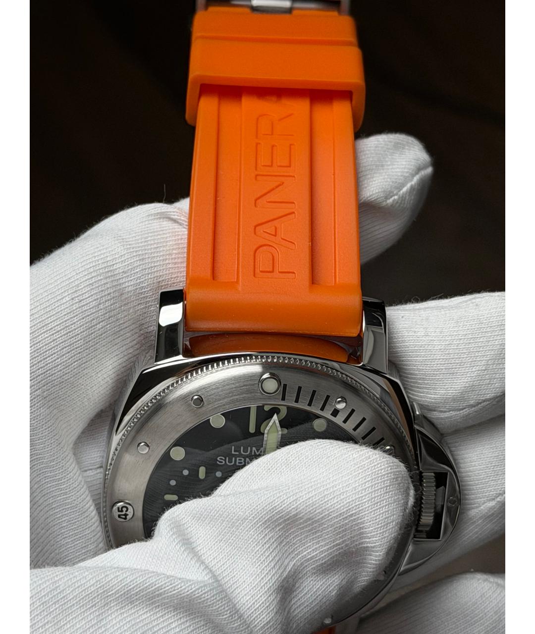 PANERAI Черные часы, фото 6