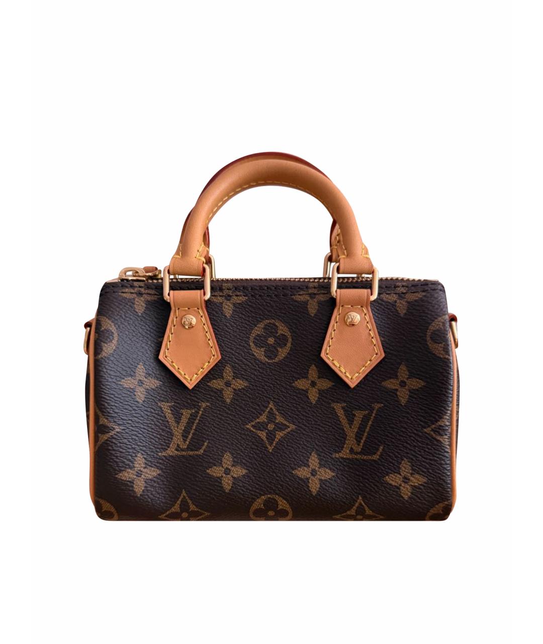LOUIS VUITTON Кожаная сумка с короткими ручками, фото 1
