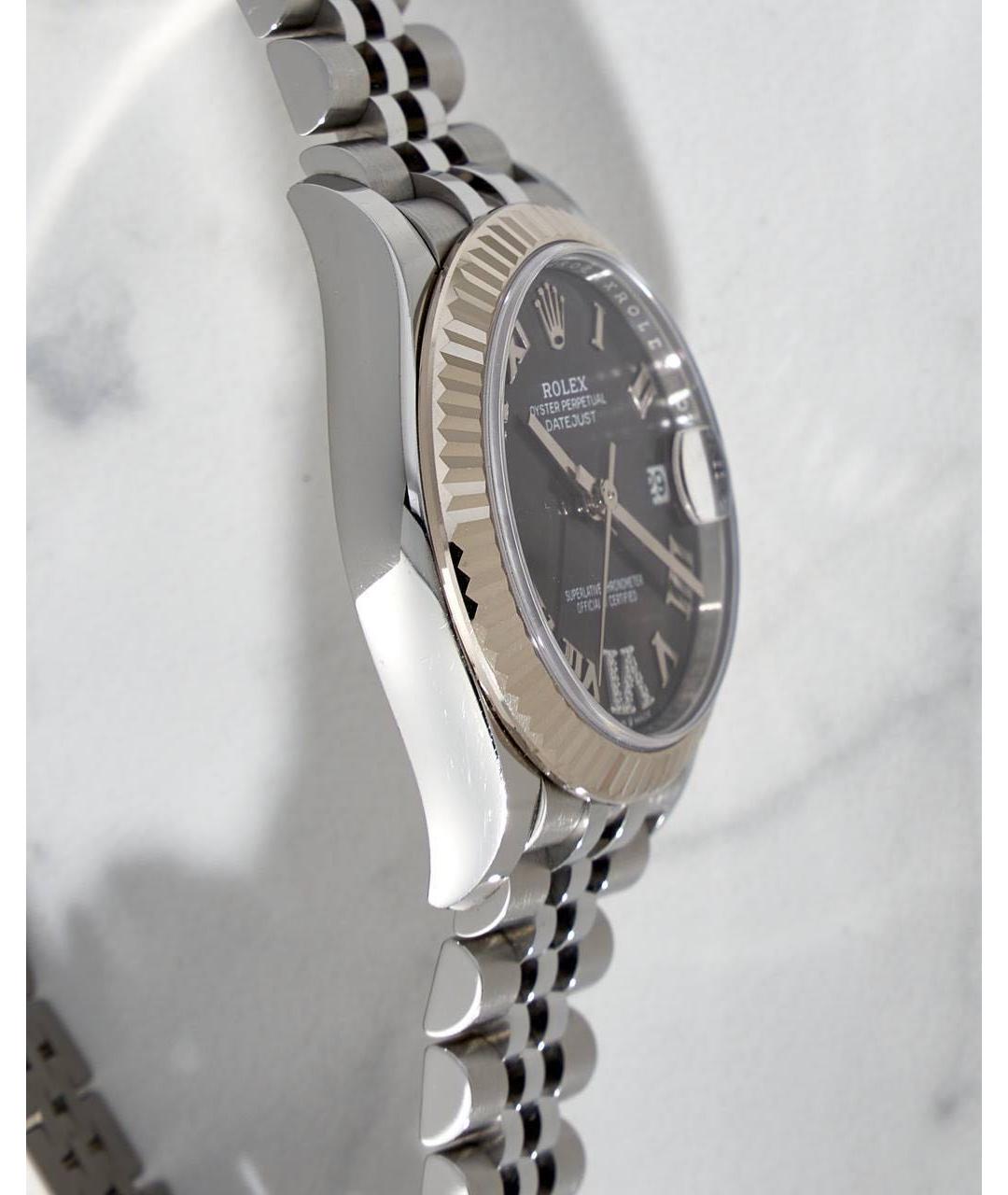 ROLEX Серебряные часы из белого золота, фото 3