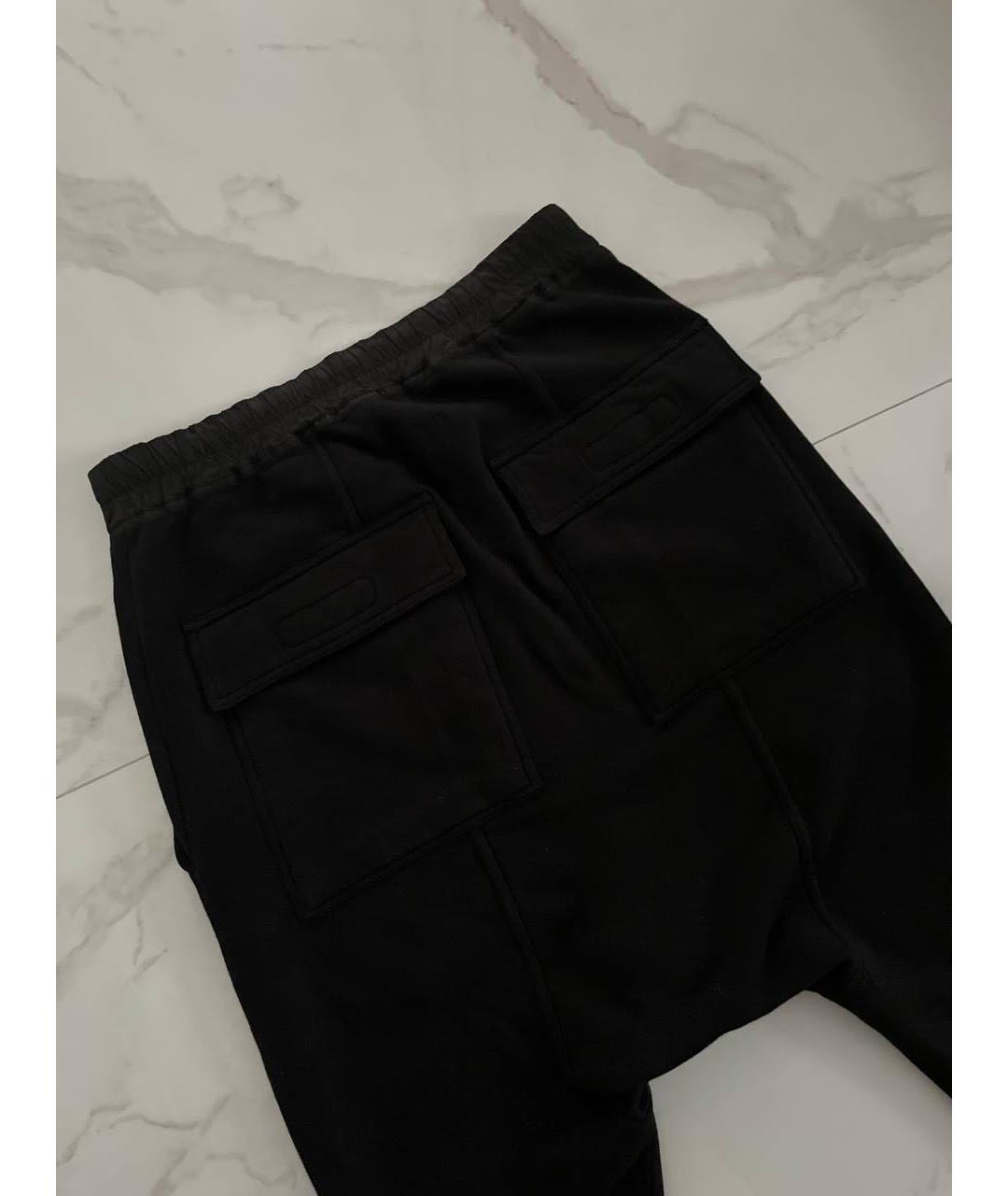 RICK OWENS DRKSHDW Черные повседневные брюки, фото 4