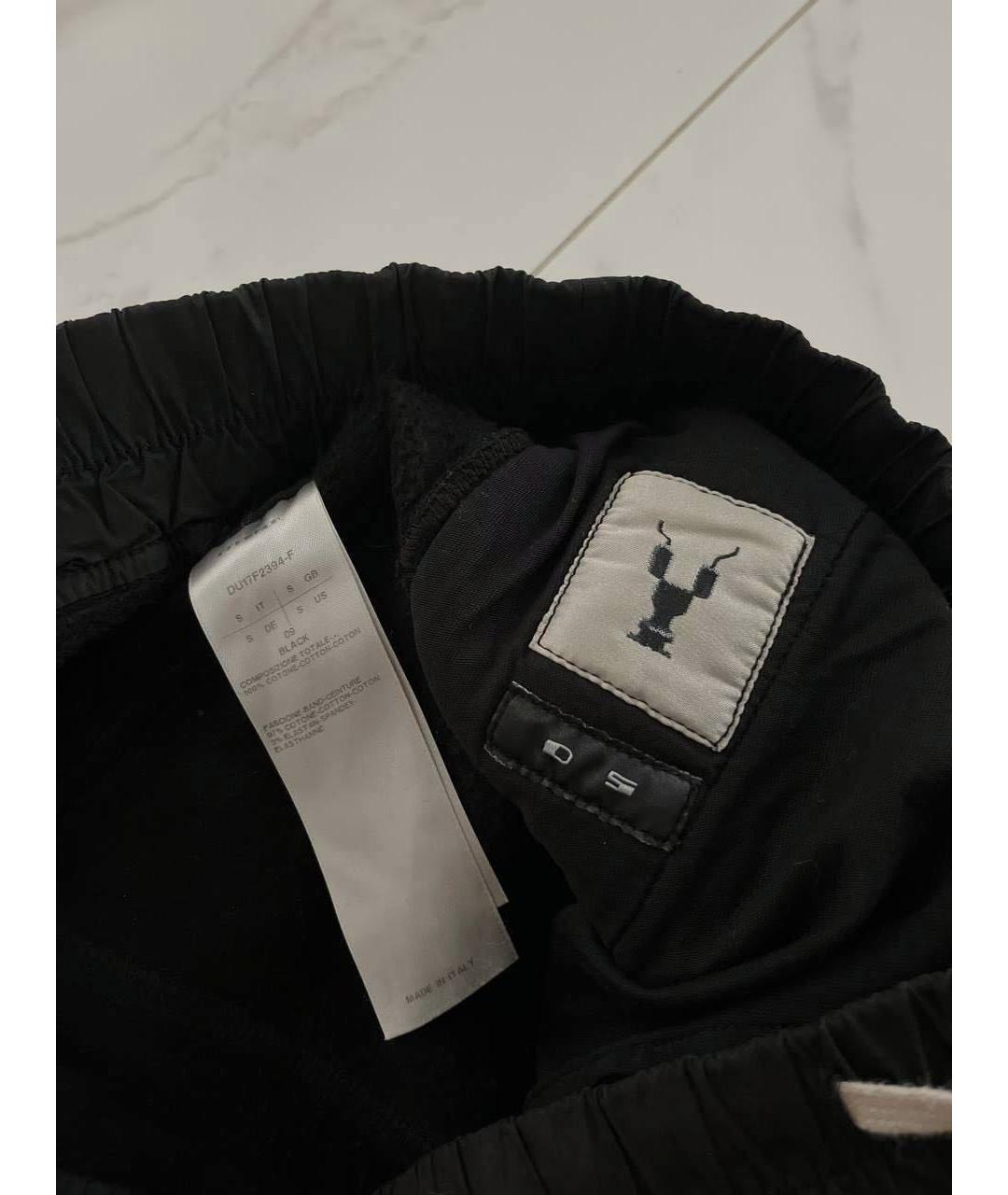 RICK OWENS DRKSHDW Черные повседневные брюки, фото 3
