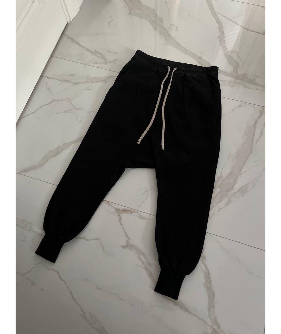 RICK OWENS DRKSHDW Черные повседневные брюки, фото 6