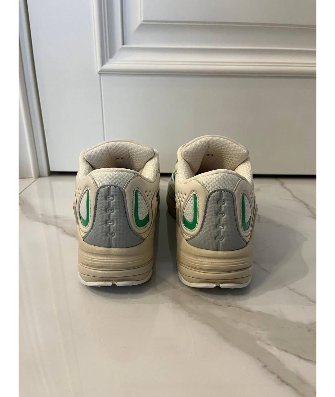 RAF SIMONS Белые низкие кроссовки / кеды, фото 4