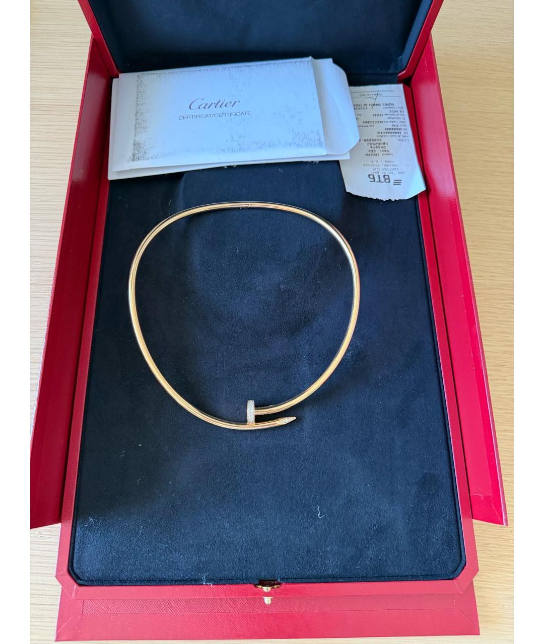 CARTIER Золотое колье из розового золота, фото 4