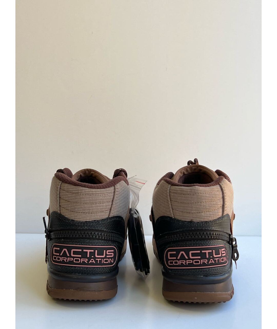 NIKE Коричневые высокие кроссовки / кеды, фото 3