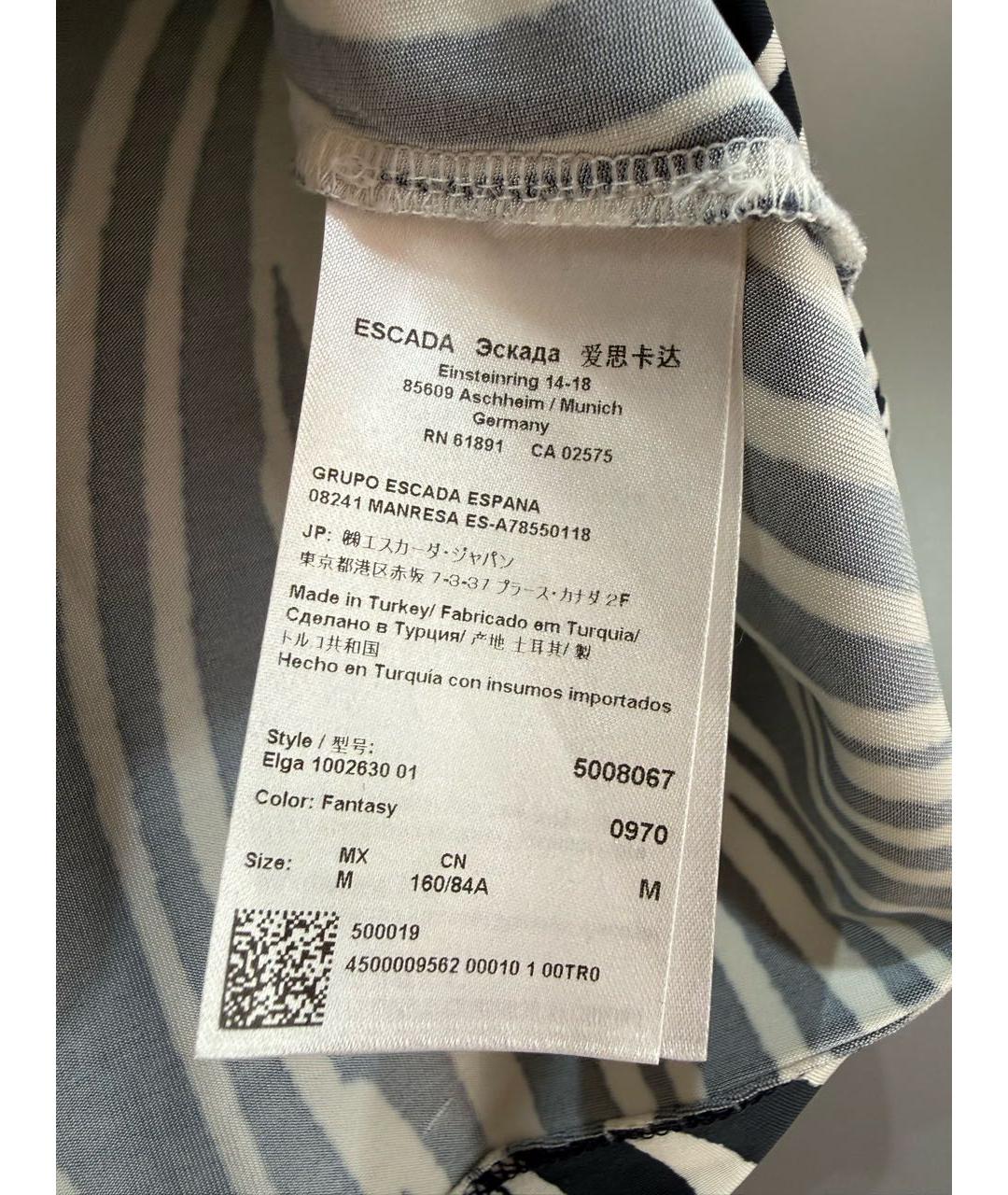 ESCADA Мульти вискозная футболка, фото 5