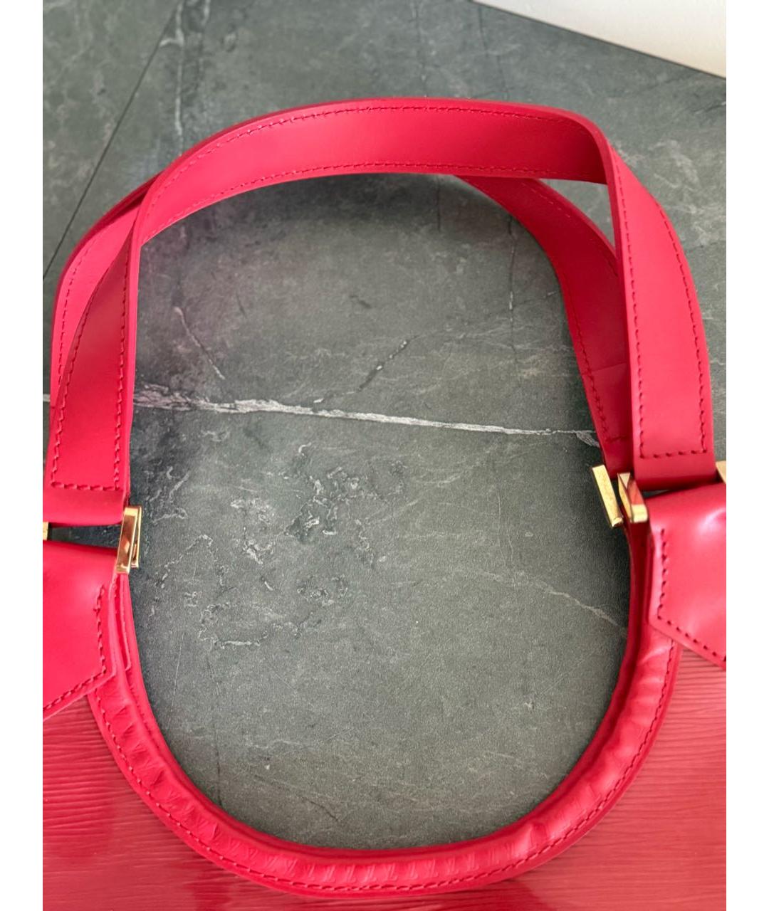LOUIS VUITTON Красная сумка через плечо, фото 4
