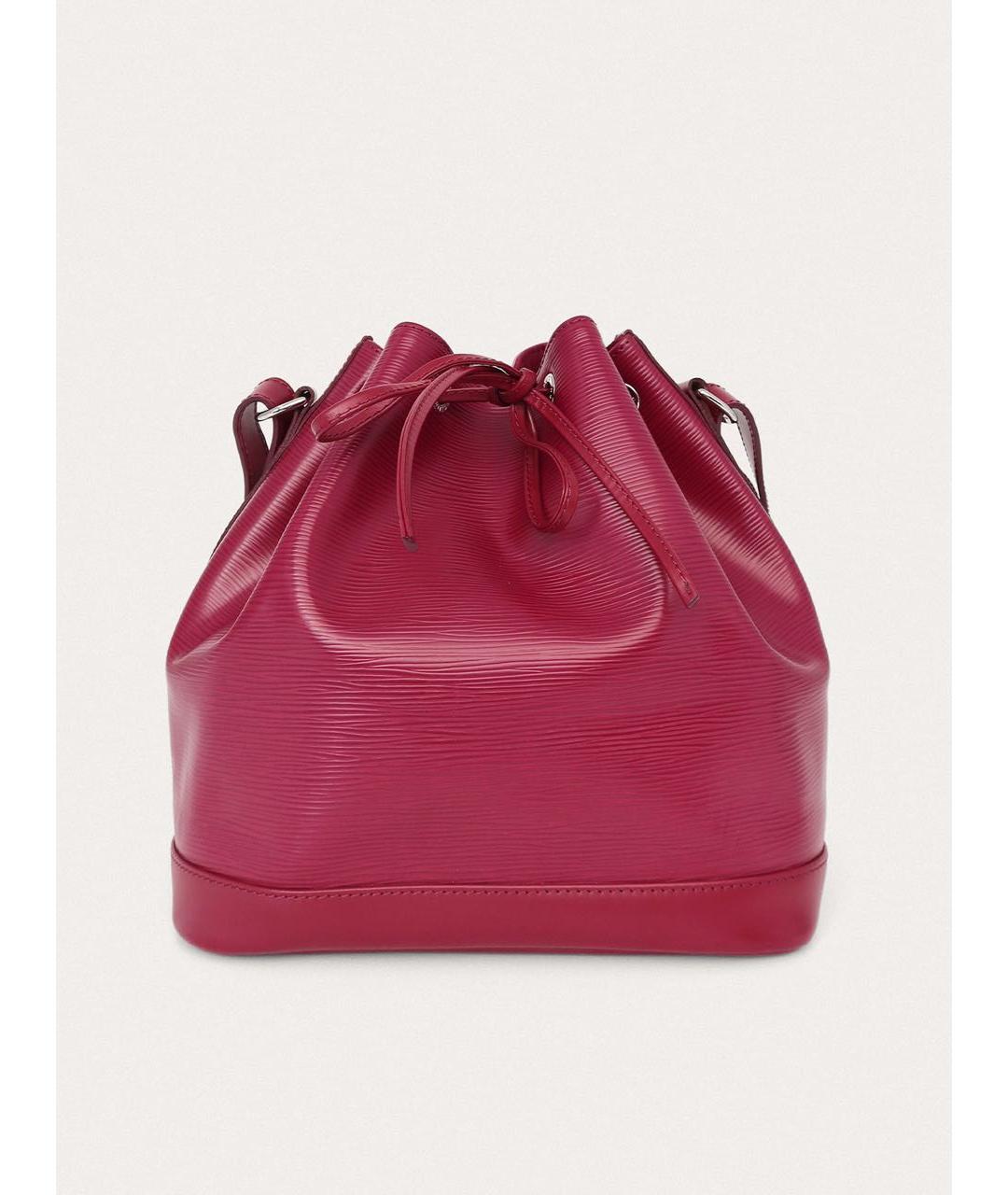 LOUIS VUITTON Красная кожаная сумка через плечо, фото 9