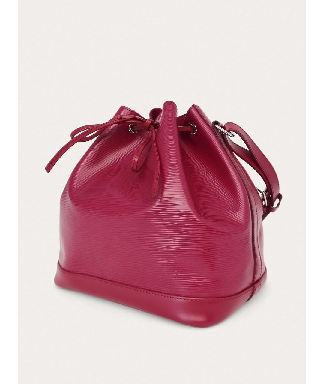 LOUIS VUITTON Красная кожаная сумка через плечо, фото 2