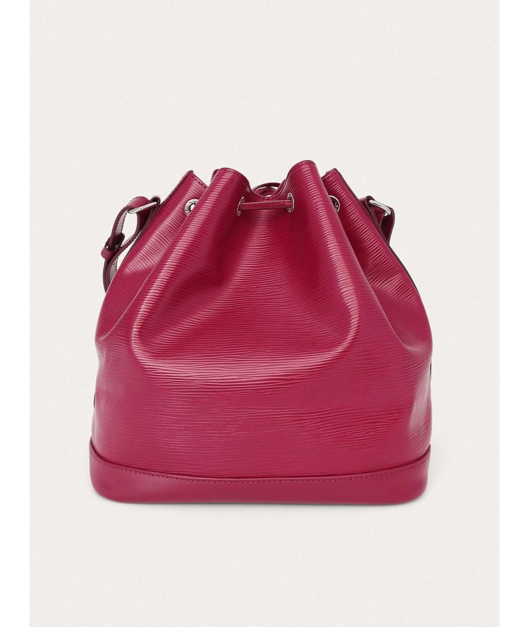 LOUIS VUITTON Красная кожаная сумка через плечо, фото 3