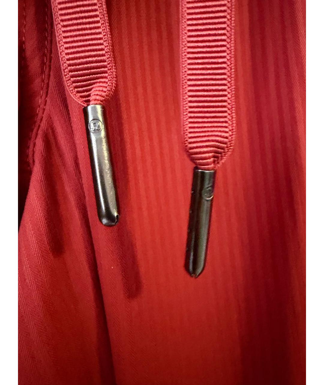 Lululemon Красные полиамидовые спортивные брюки и шорты, фото 5