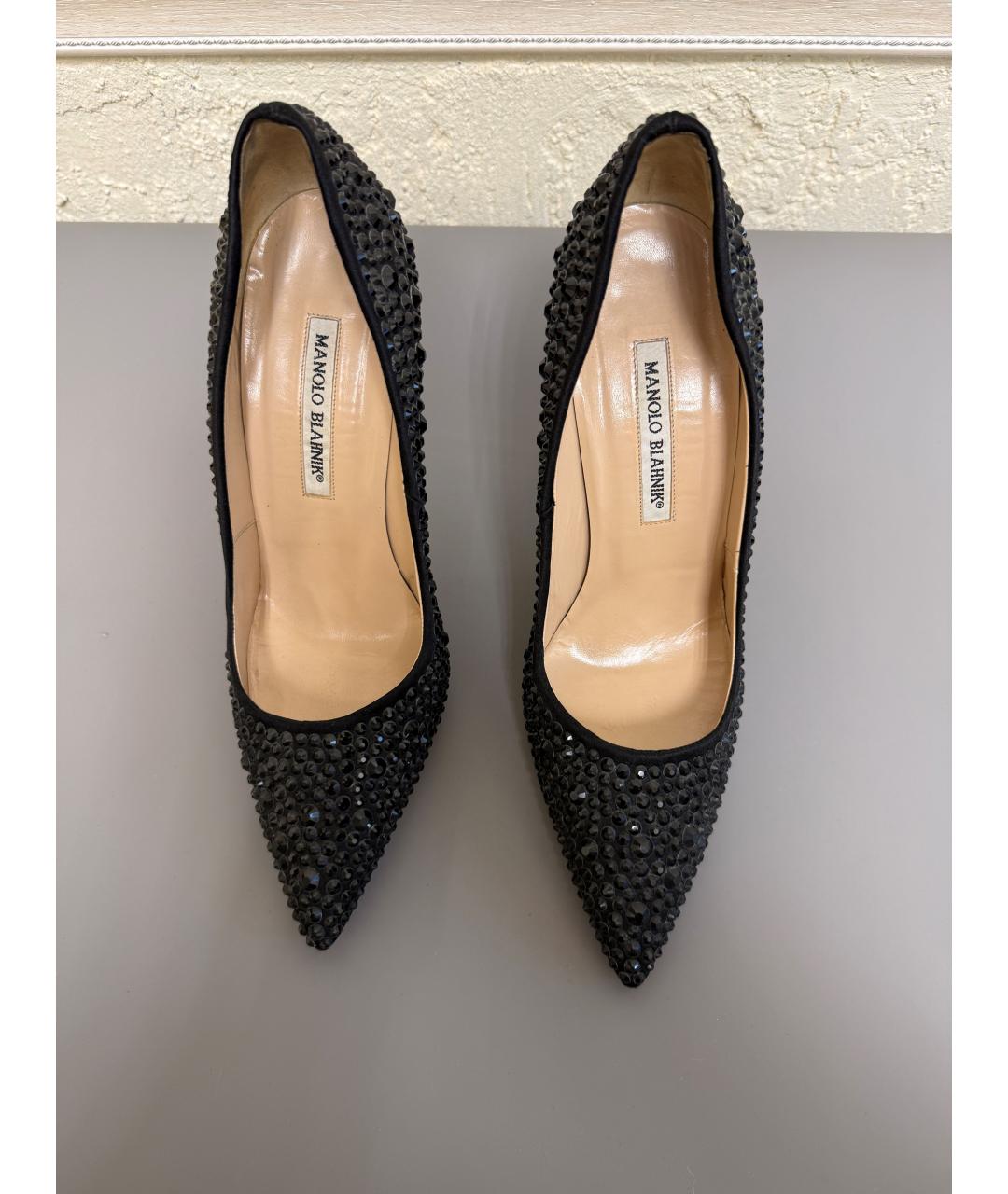 MANOLO BLAHNIK Черные туфли, фото 6