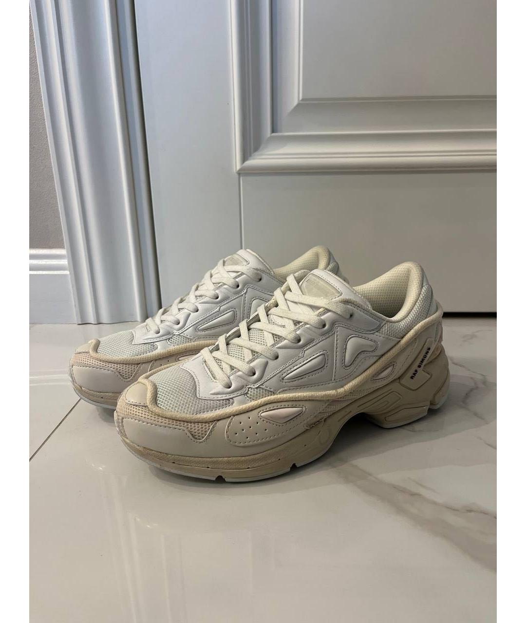 RAF SIMONS Белые кроссовки, фото 4