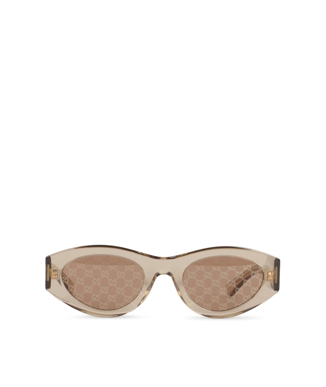 GUCCI Желтые солнцезащитные очки, фото 1