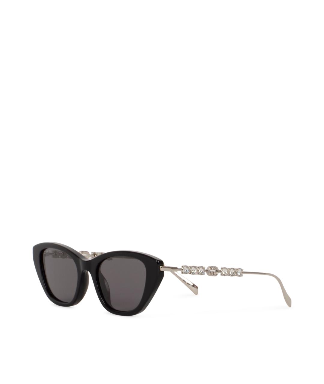GUCCI Черные солнцезащитные очки, фото 2