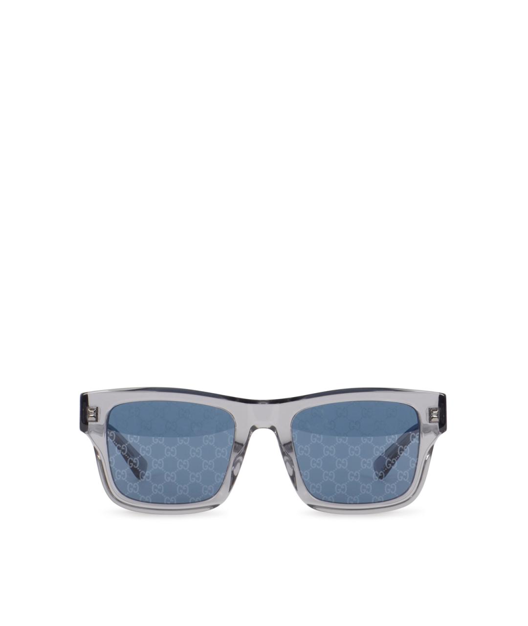 GUCCI Синие солнцезащитные очки, фото 1