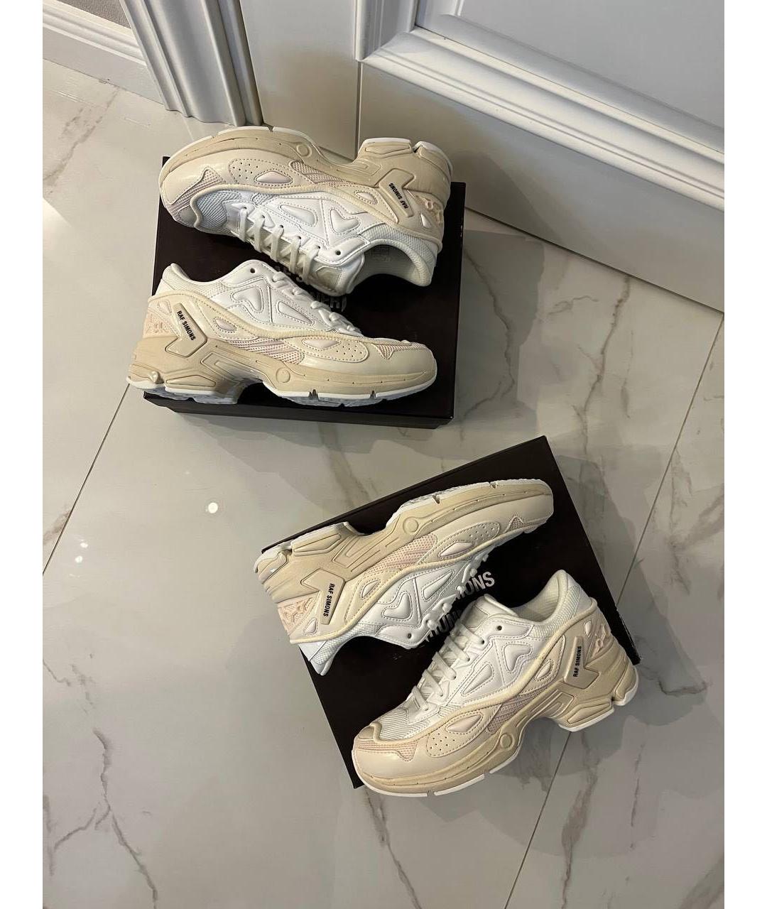 RAF SIMONS Бежевые кроссовки, фото 3