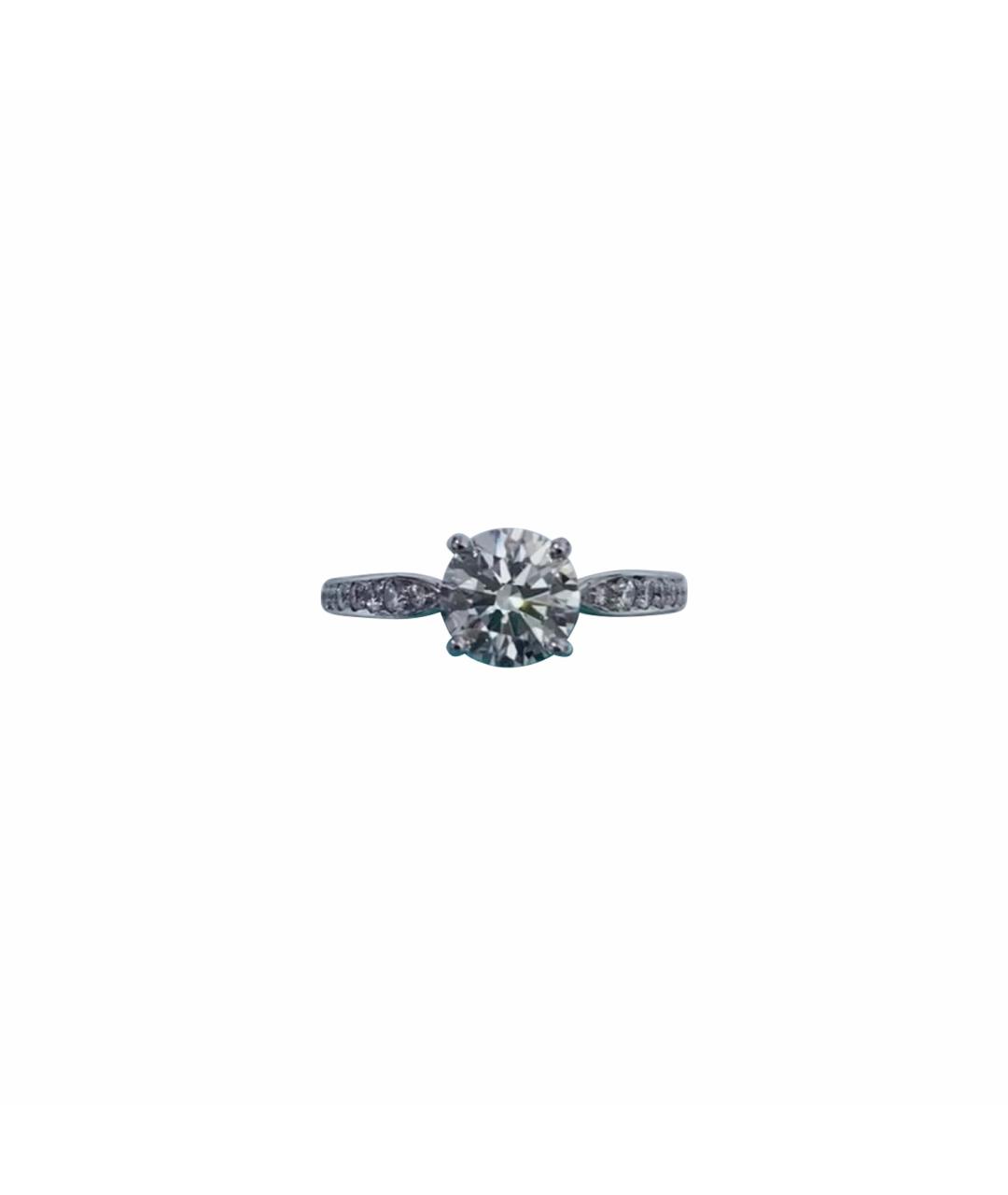 TIFFANY&CO Серебряное платиновое кольцо, фото 1