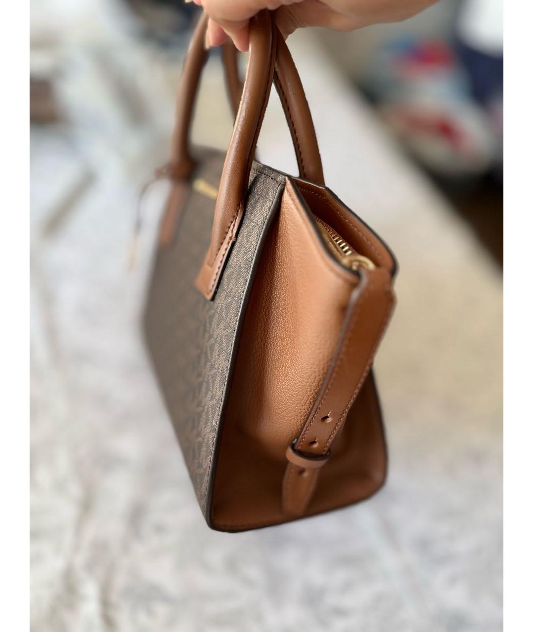 MICHAEL MICHAEL KORS Коричневая сумка через плечо, фото 2