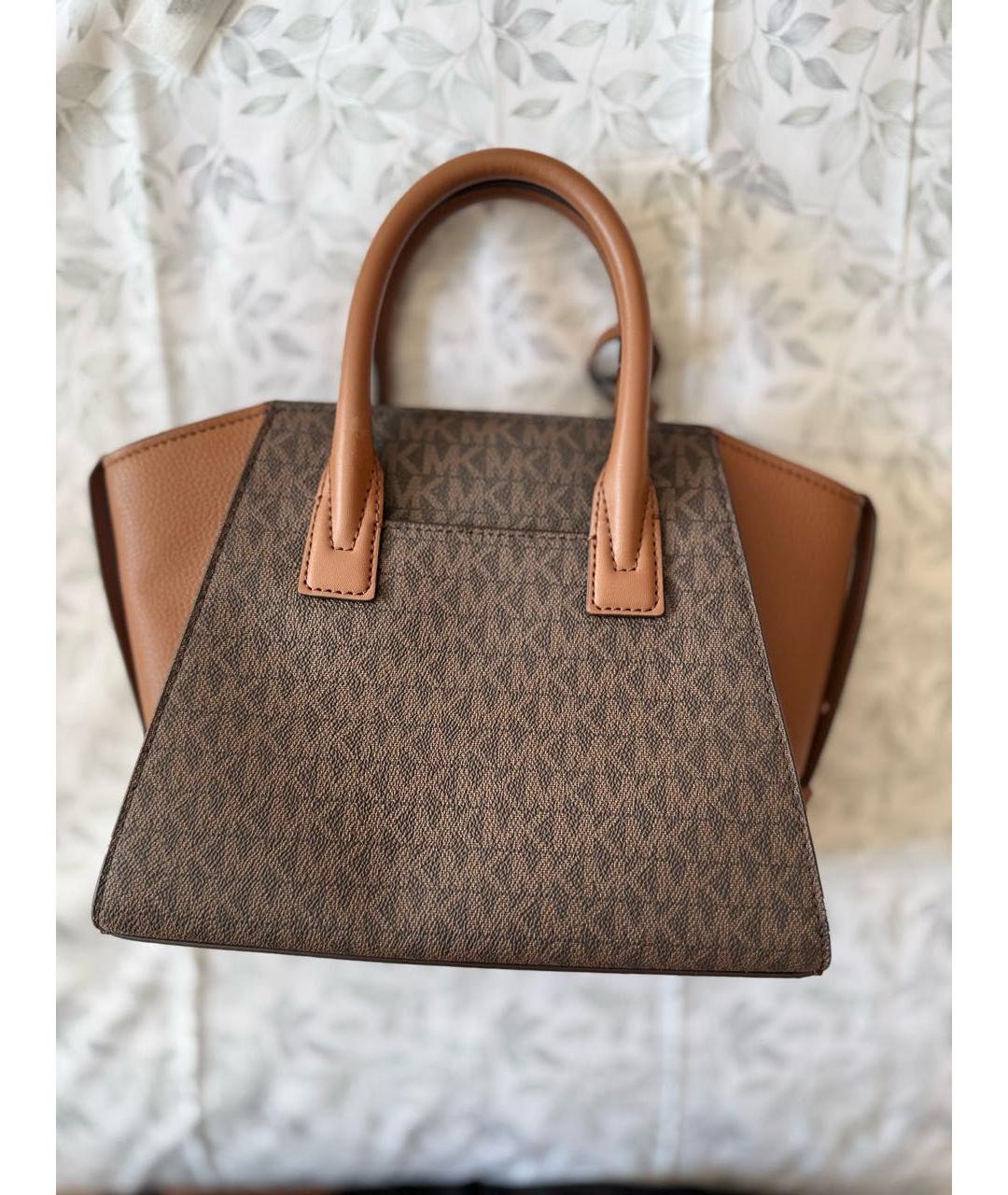 MICHAEL MICHAEL KORS Коричневая сумка через плечо, фото 3