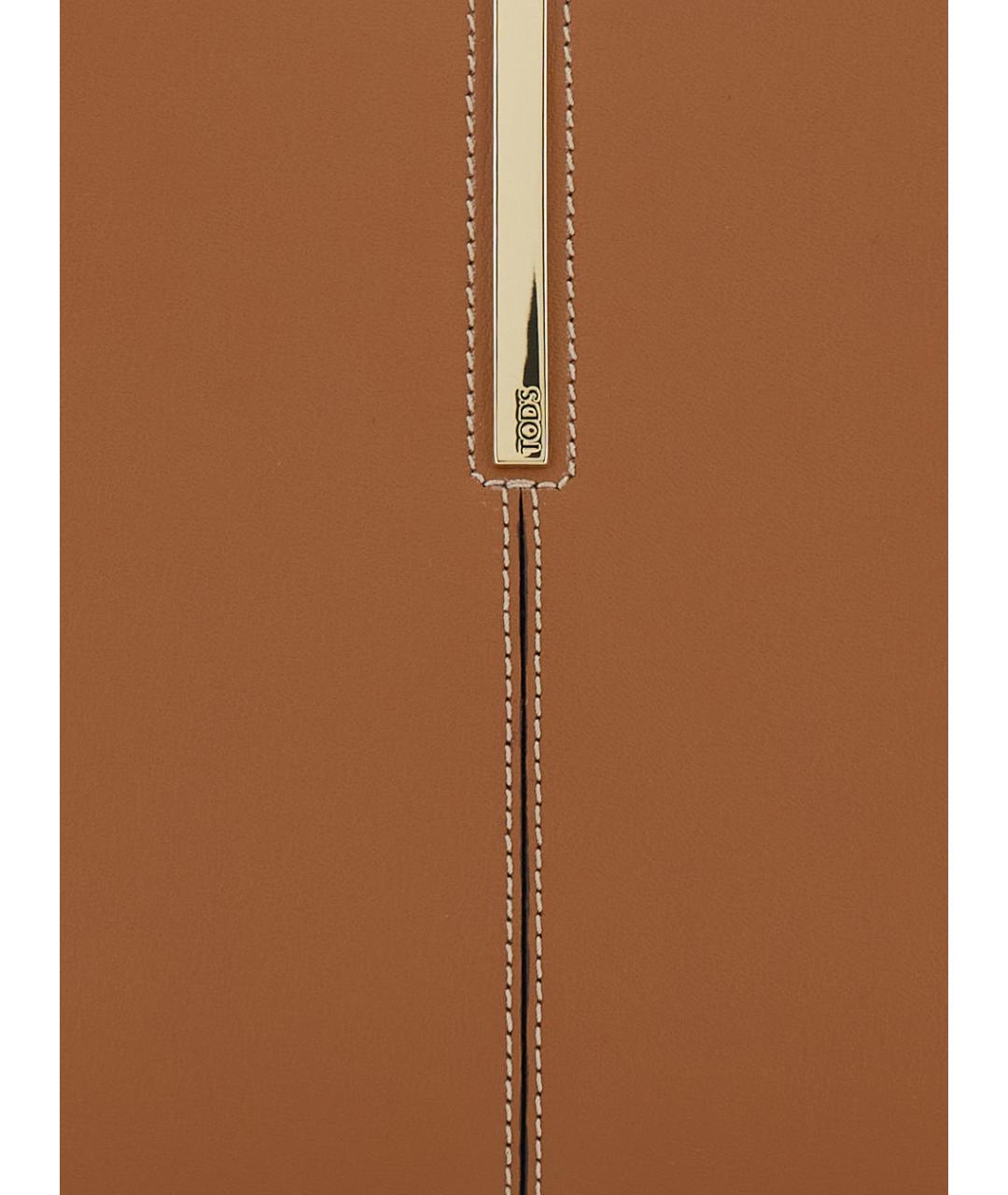 TOD'S Коричневая сумка тоут, фото 3