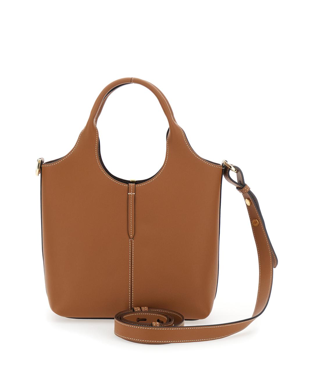 TOD'S Коричневая сумка тоут, фото 2