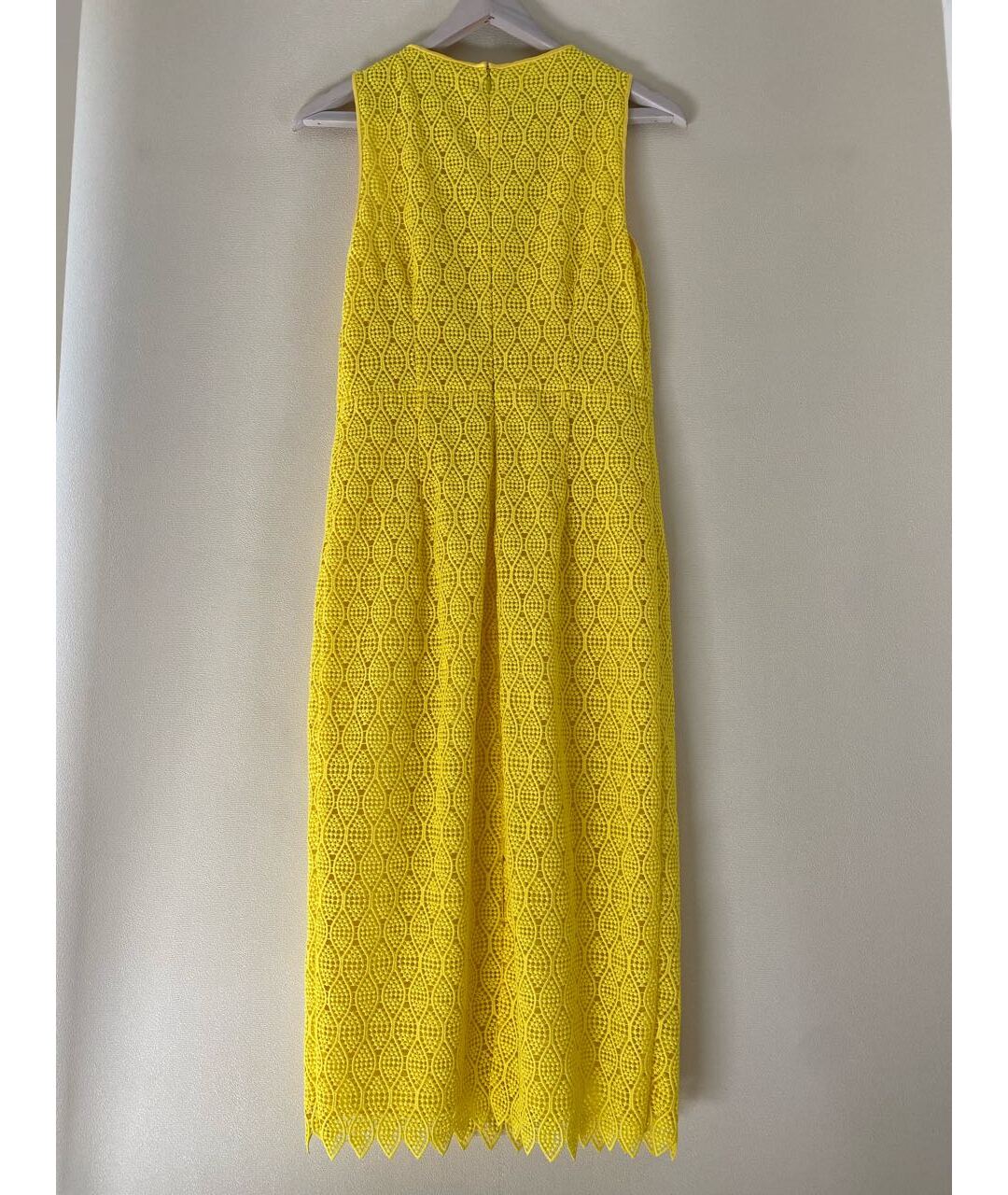 DIANE VON FURSTENBERG Желтое хлопковое платье, фото 2