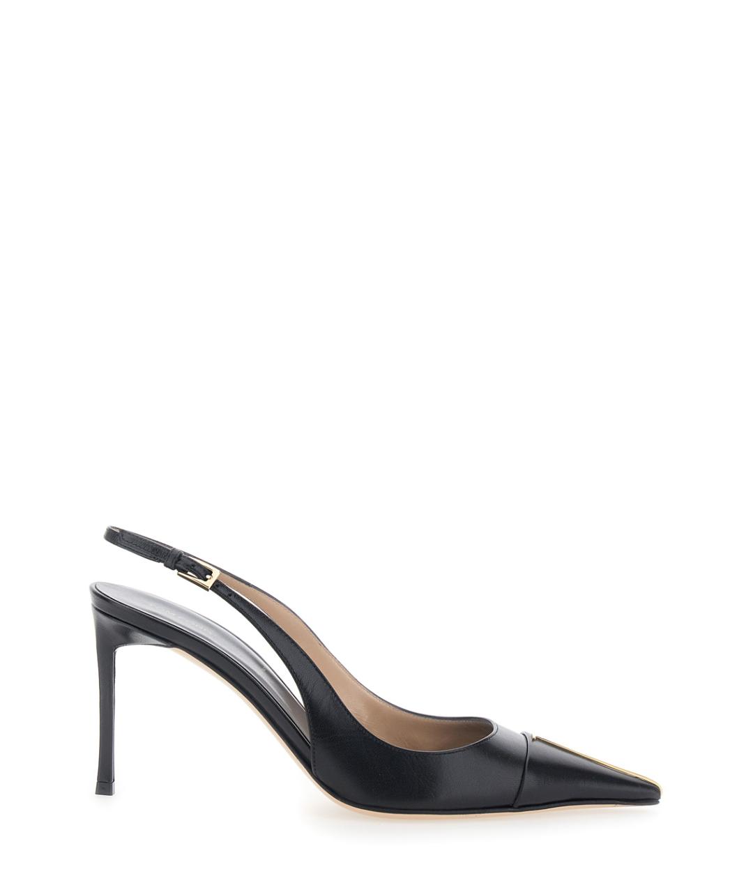 TOM FORD Черные кожаные туфли, фото 1