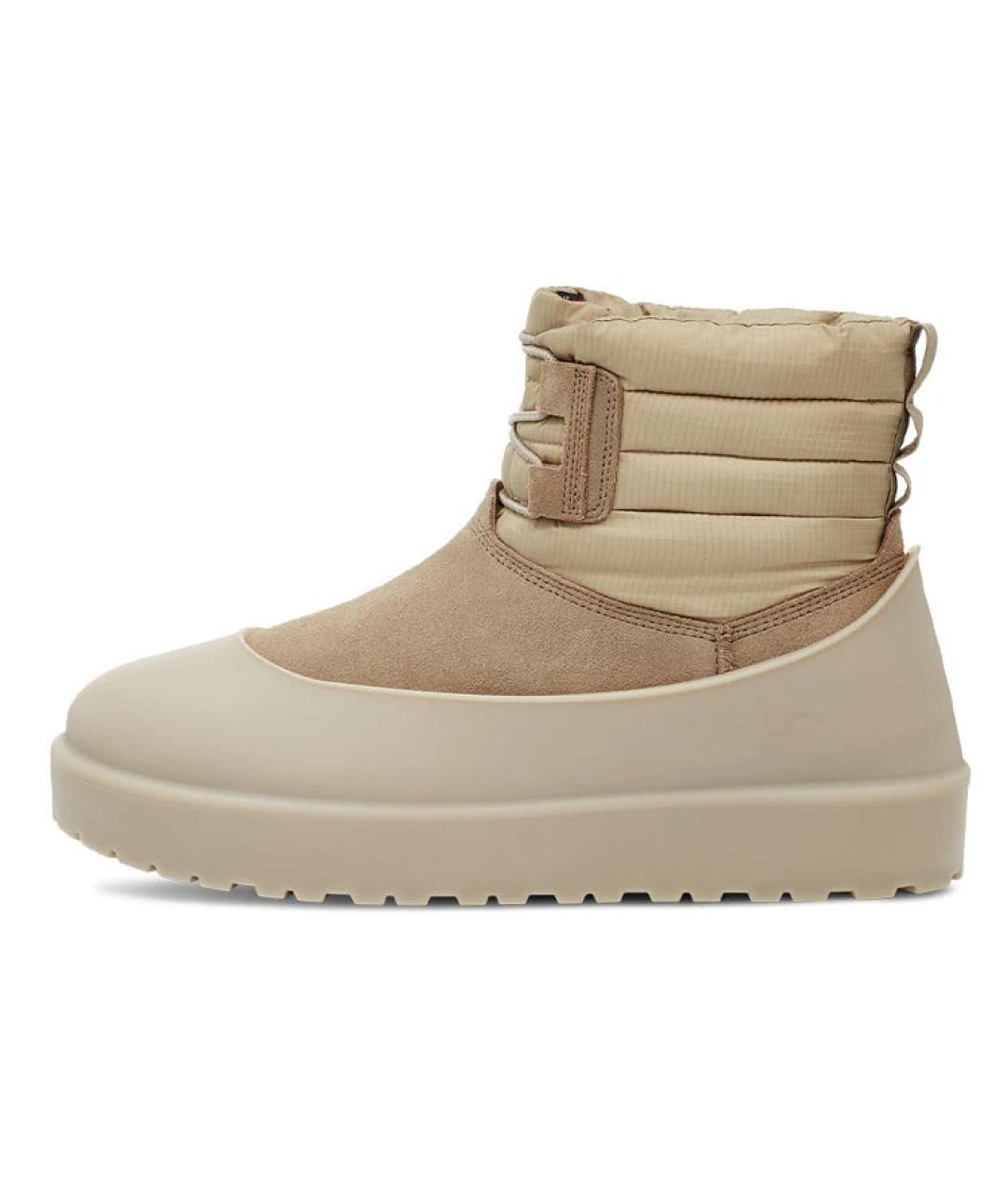 UGG AUSTRALIA Зеленые кожаные ботинки, фото 2