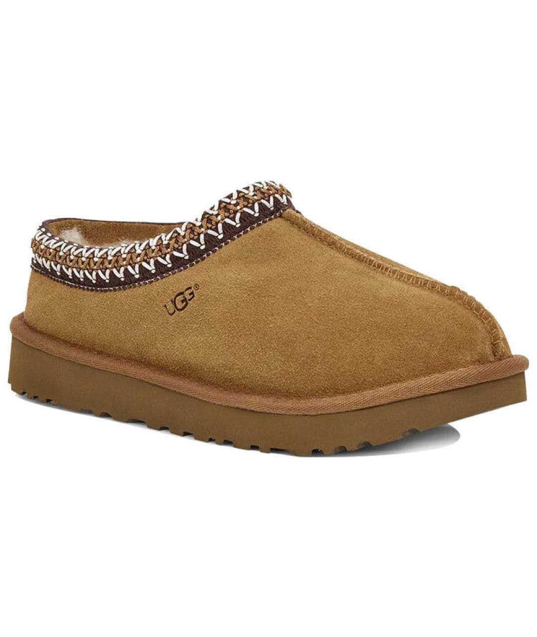 UGG AUSTRALIA Коричневые кожаные ботинки, фото 2
