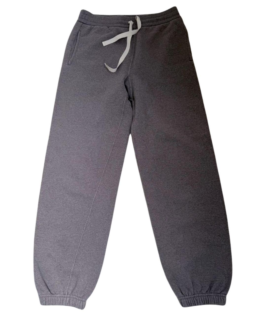 JIL SANDER Бежевые хлопковые спортивные брюки и шорты, фото 1