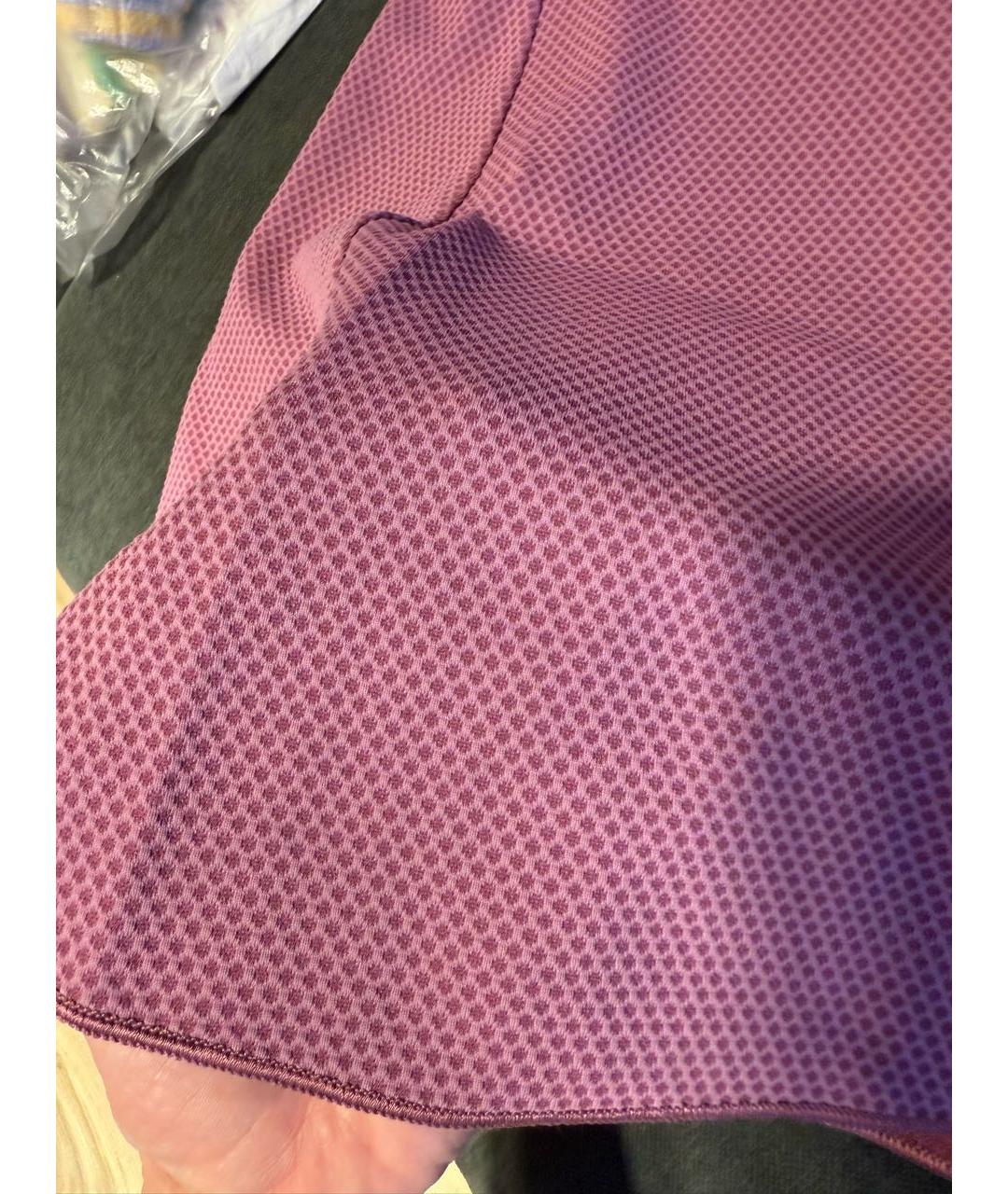 MISSONI Фиолетовая хлопковая юбка мини, фото 3