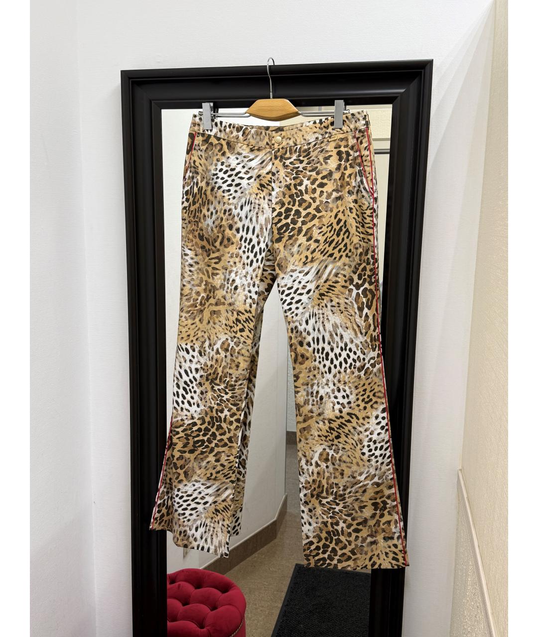ESCADA Мульти хлопко-эластановые прямые брюки, фото 7