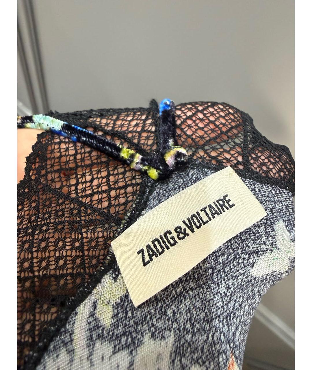 ZADIG & VOLTAIRE Мульти вискозный сарафан, фото 7