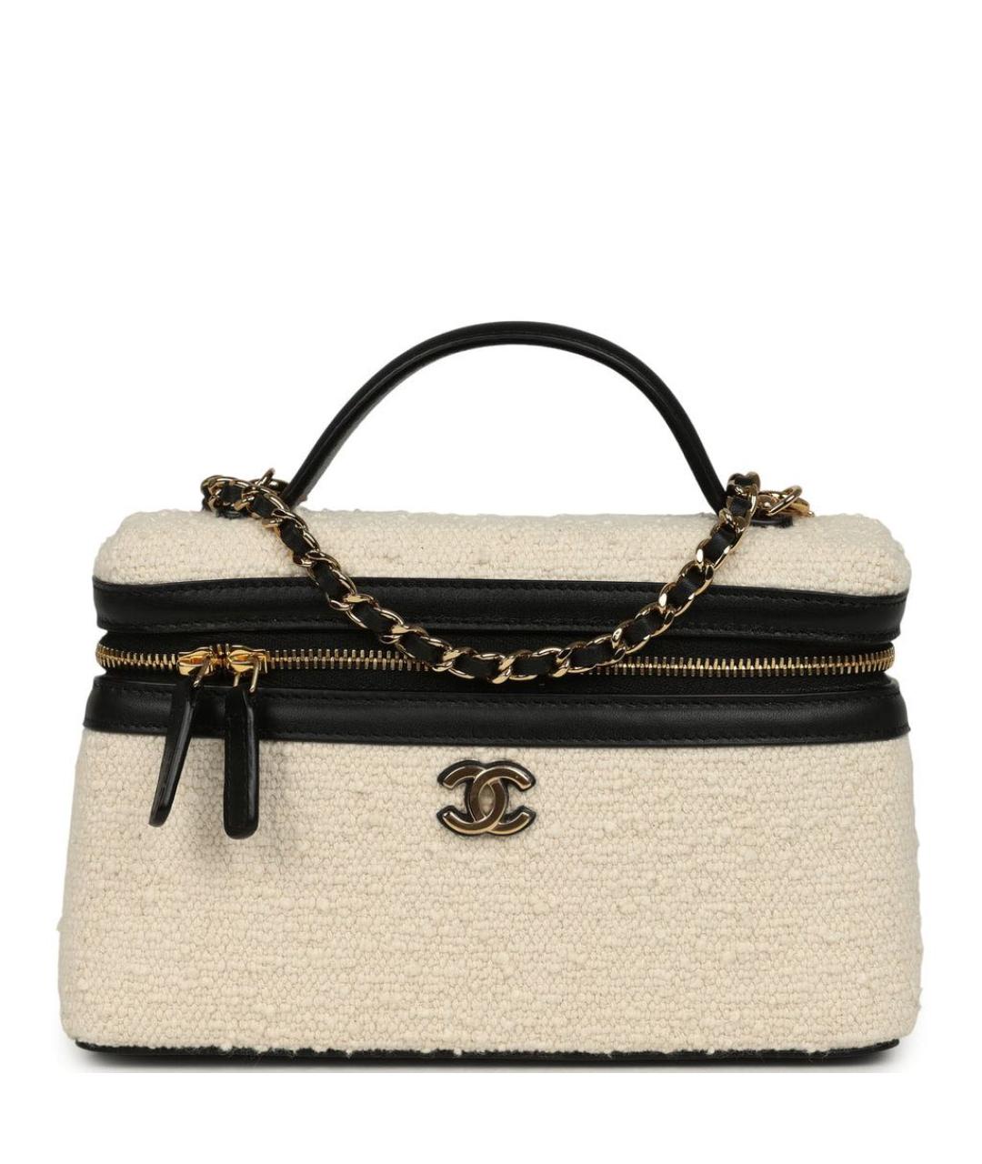 CHANEL Белая сумка через плечо, фото 7