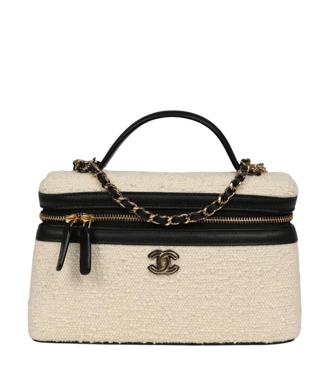 CHANEL Белая сумка через плечо, фото 1