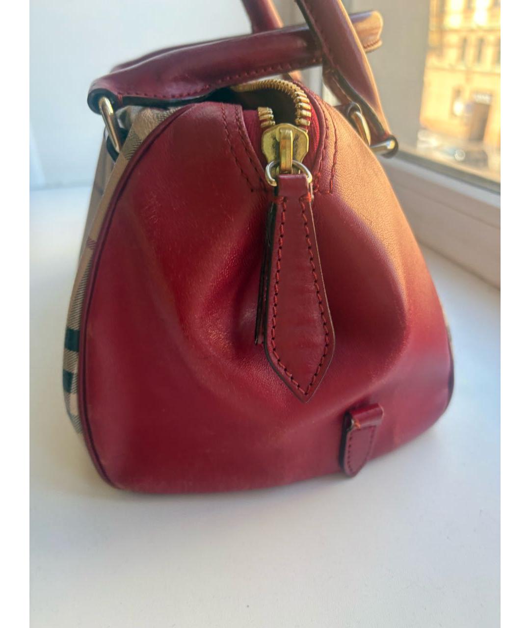 BURBERRY Мульти кожаная сумка с короткими ручками, фото 3