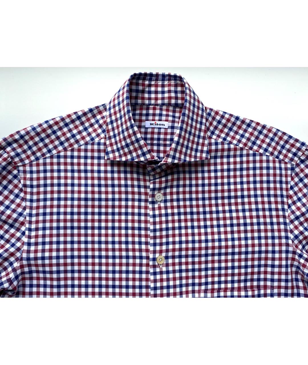 KITON Мульти хлопковая кэжуал рубашка, фото 2