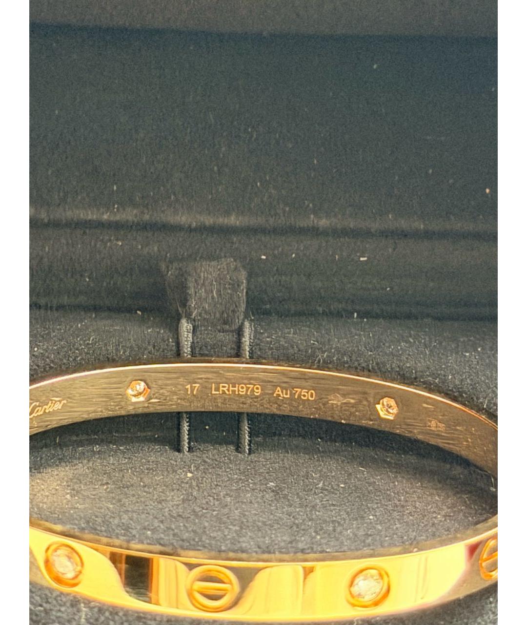 CARTIER Золотой браслет из желтого золота, фото 3