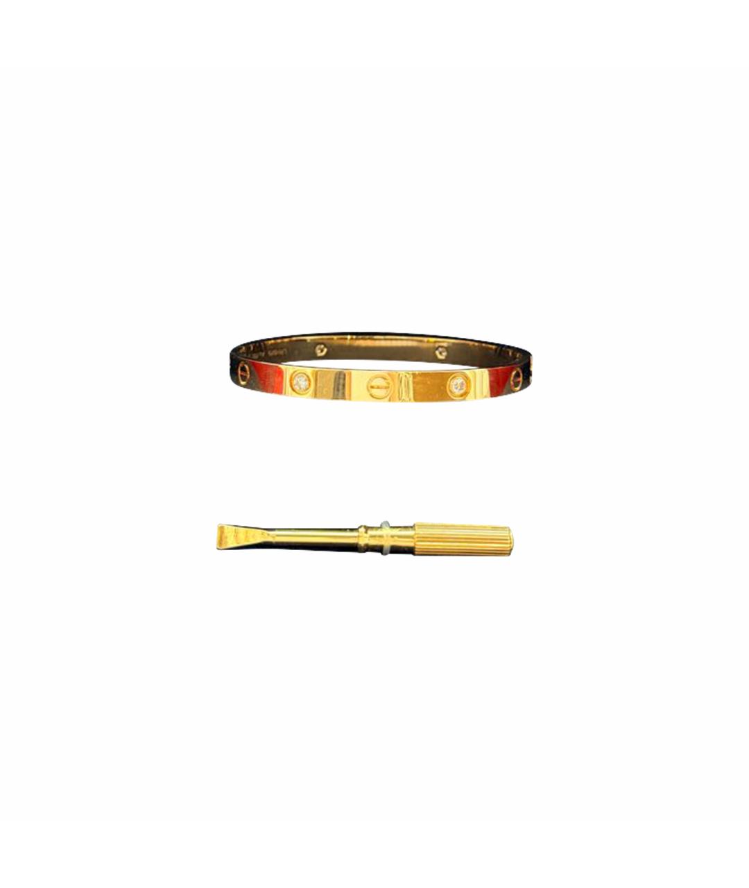 CARTIER Золотой браслет из желтого золота, фото 1