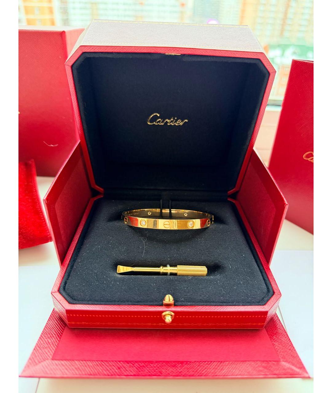 CARTIER Золотой браслет из желтого золота, фото 6
