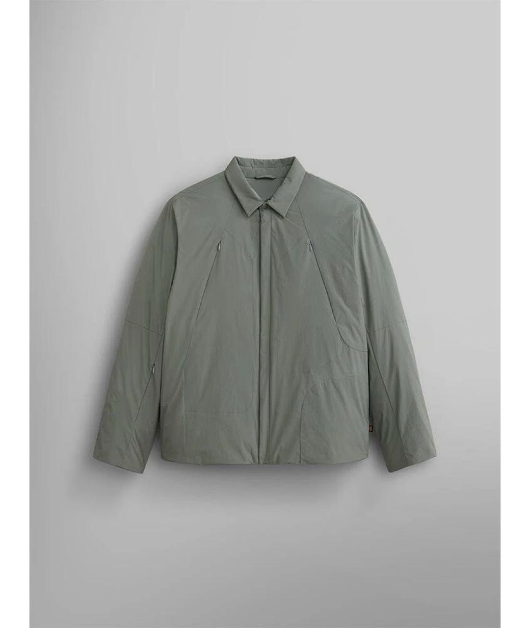 ALPHA INDUSTRIES Зеленая куртка, фото 8