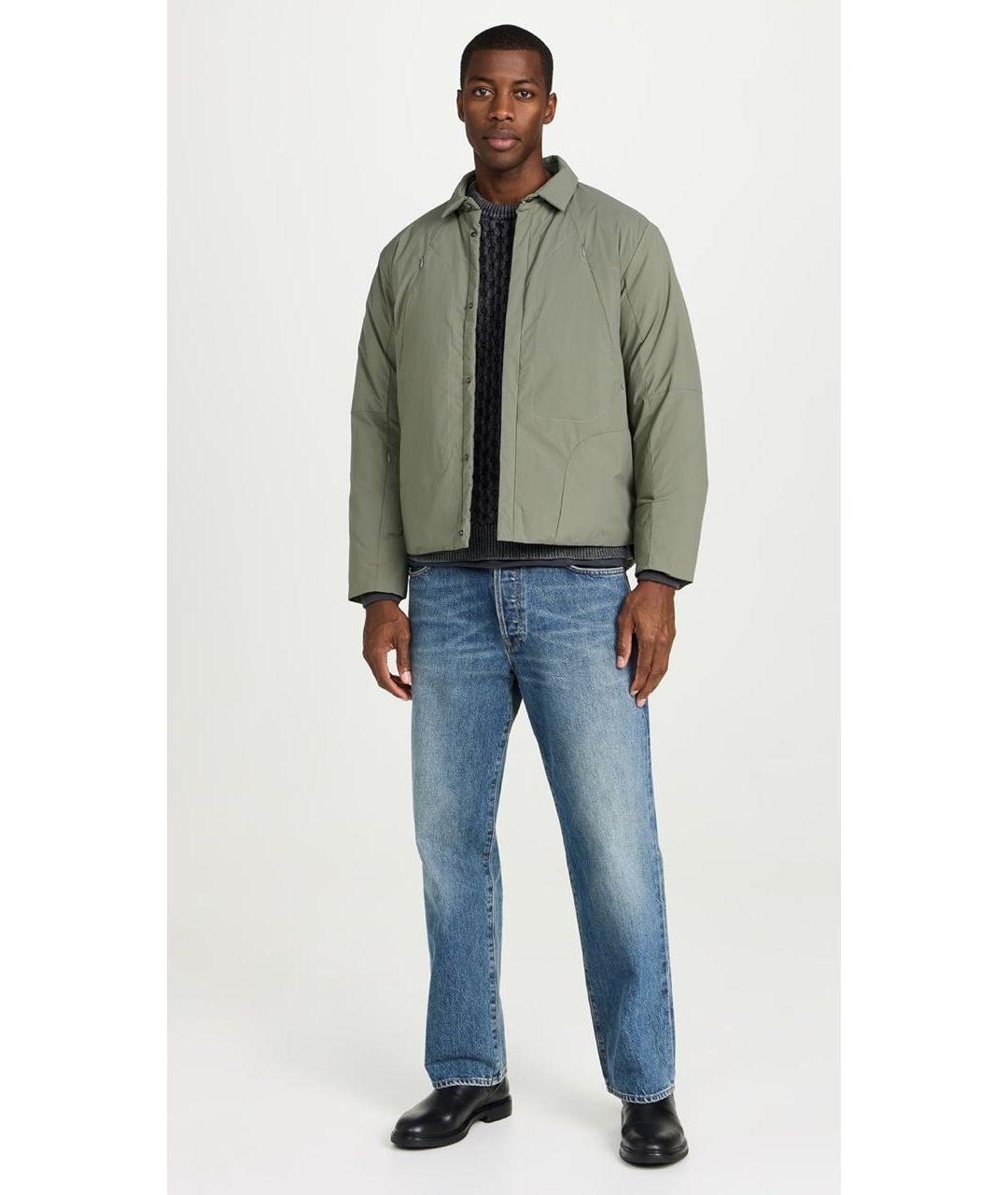 ALPHA INDUSTRIES Зеленая куртка, фото 3