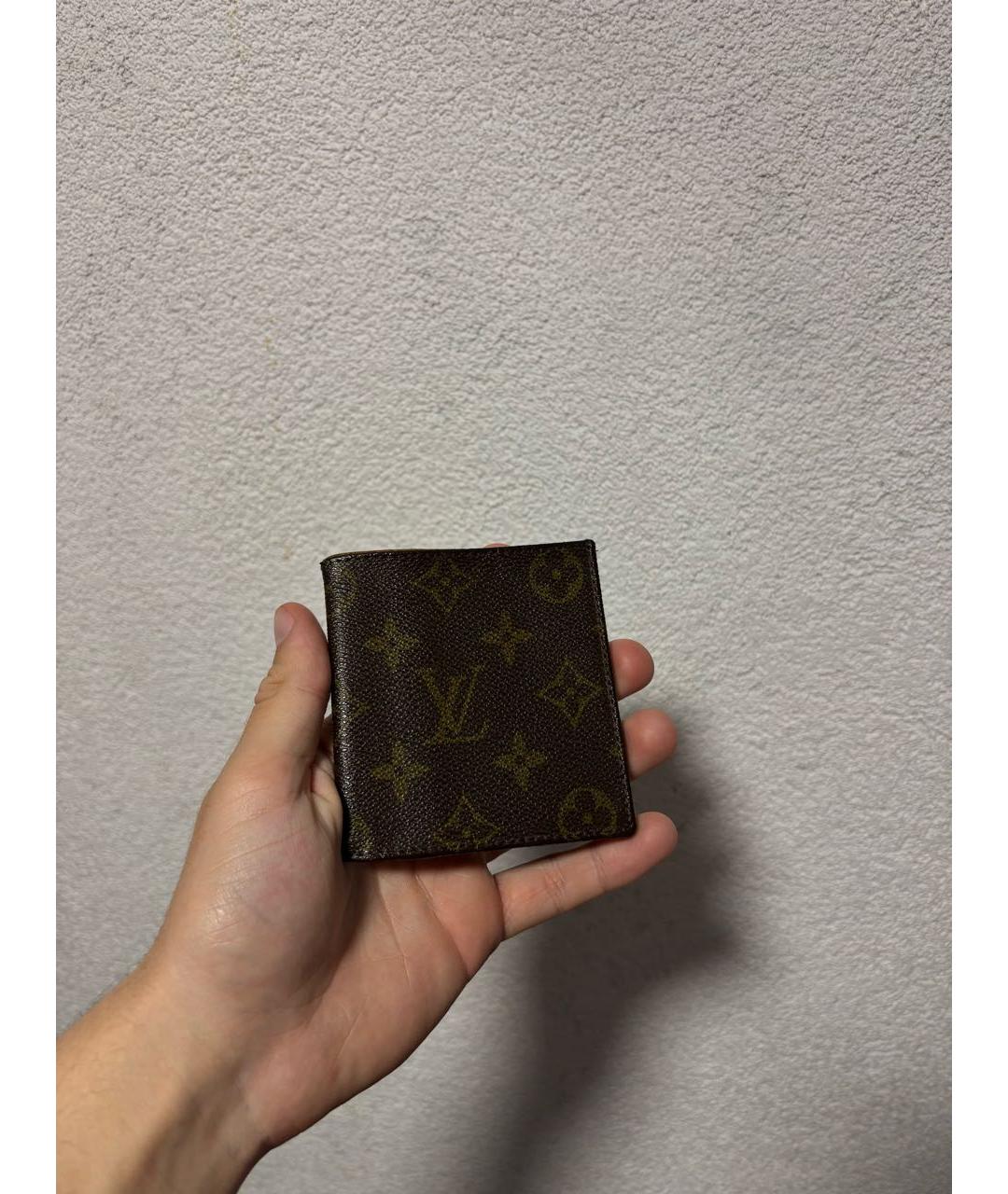 LOUIS VUITTON Коричневый кошелек, фото 2