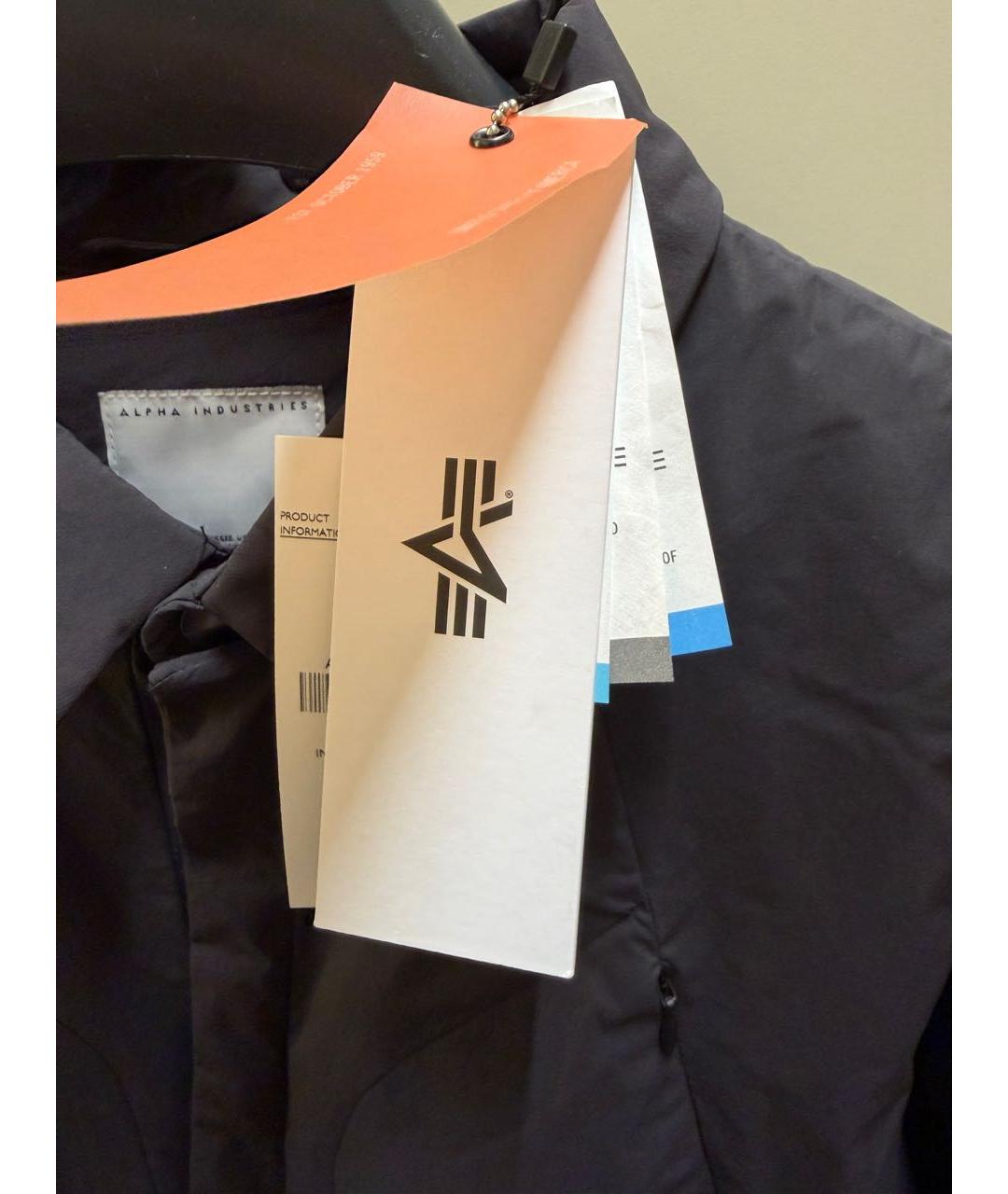 ALPHA INDUSTRIES Черная куртка, фото 7