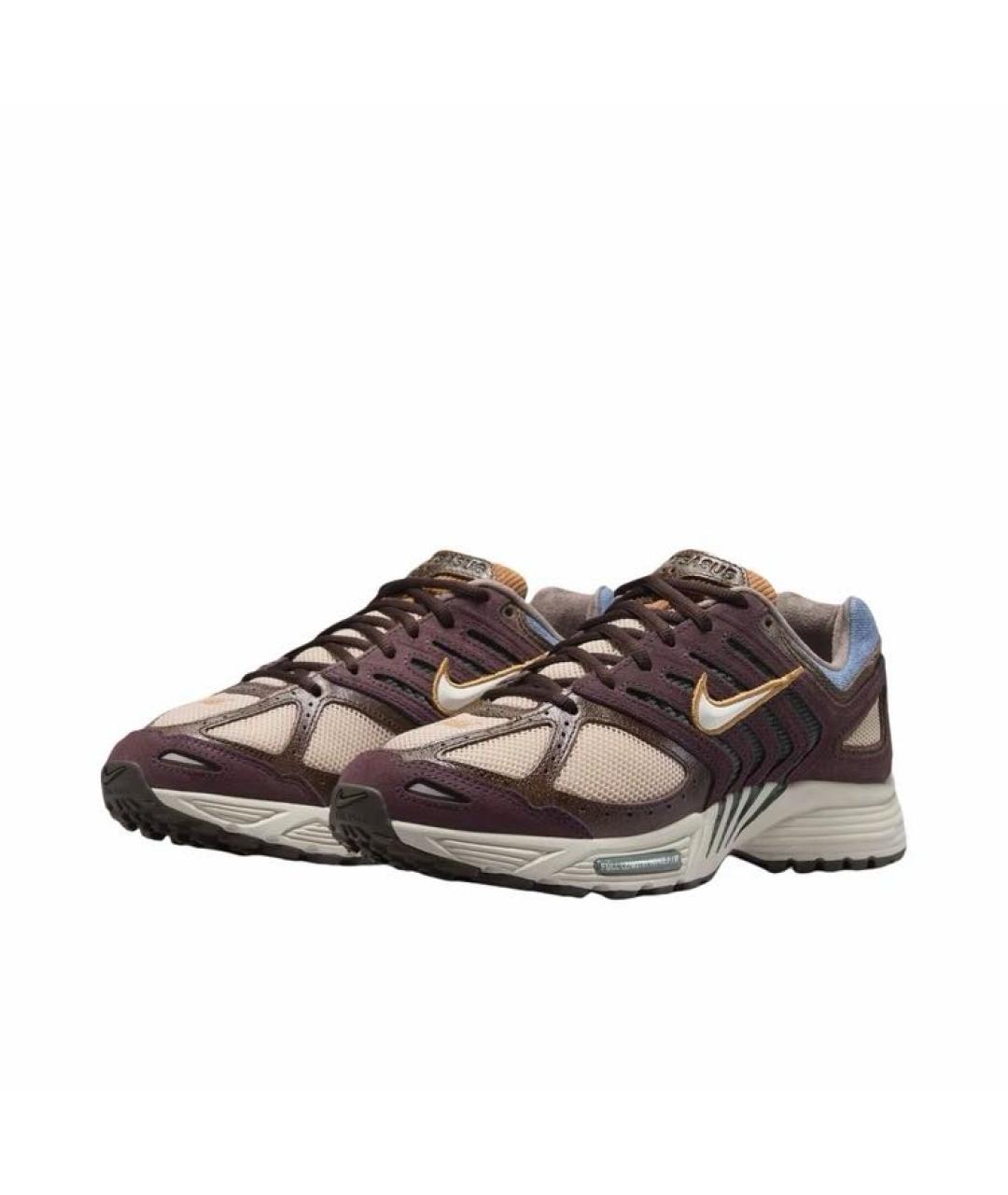 NIKE Коричневые текстильные кроссовки, фото 2