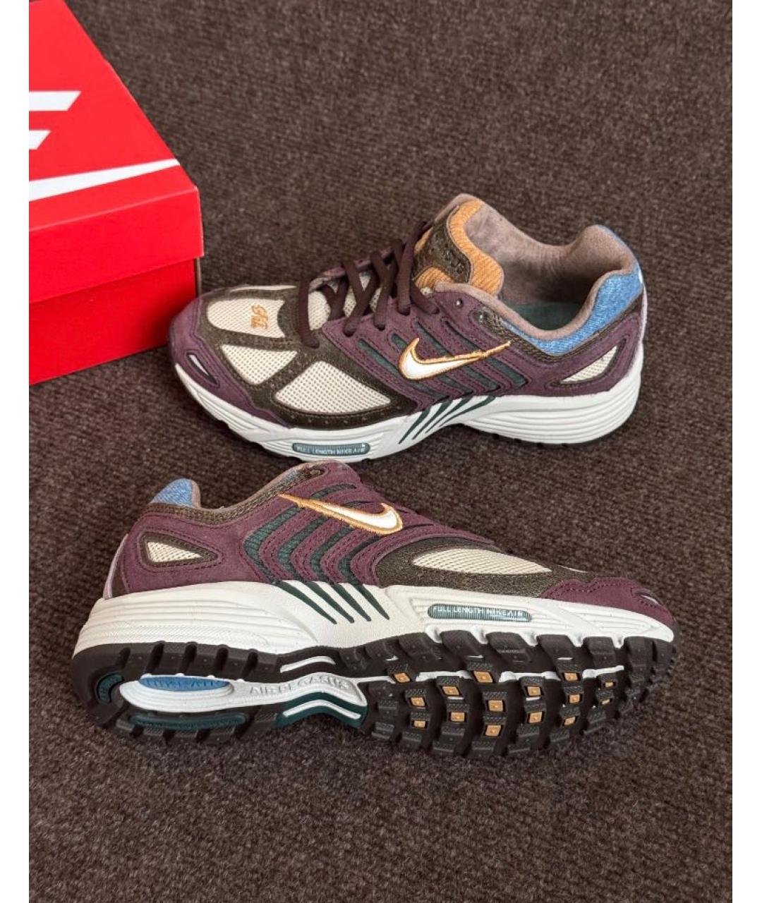 NIKE Коричневые текстильные кроссовки, фото 8